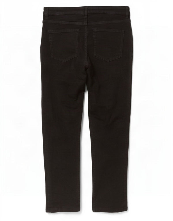 Marks & Spencer Blugi scurti subțiri pentru femei UK 14 Medium L30 L27 Bumbac negru