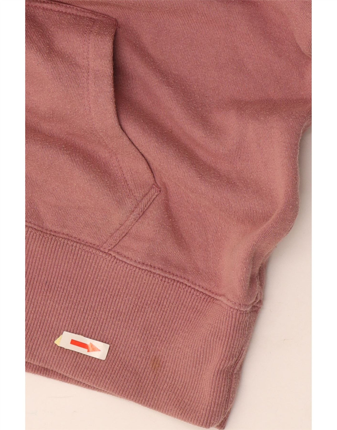 VOLCOM Womens Graphic Hoodie Jumper UK 14 Medium Pink