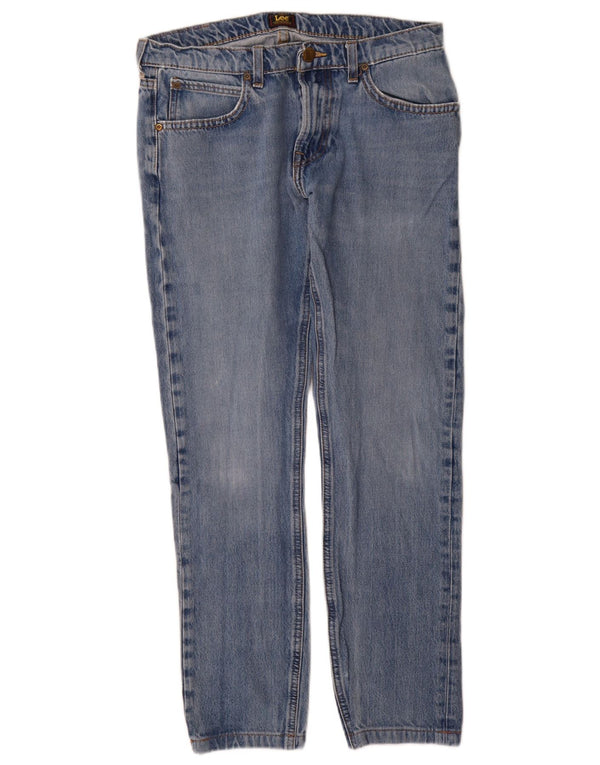 Мужские зауженные зауженные джинсы Lee Luke W30 L29, синий хлопок