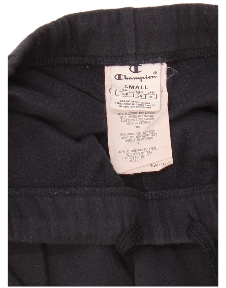 Champion Mens Tracksuit Trousers Small  Navy Blue Cotton