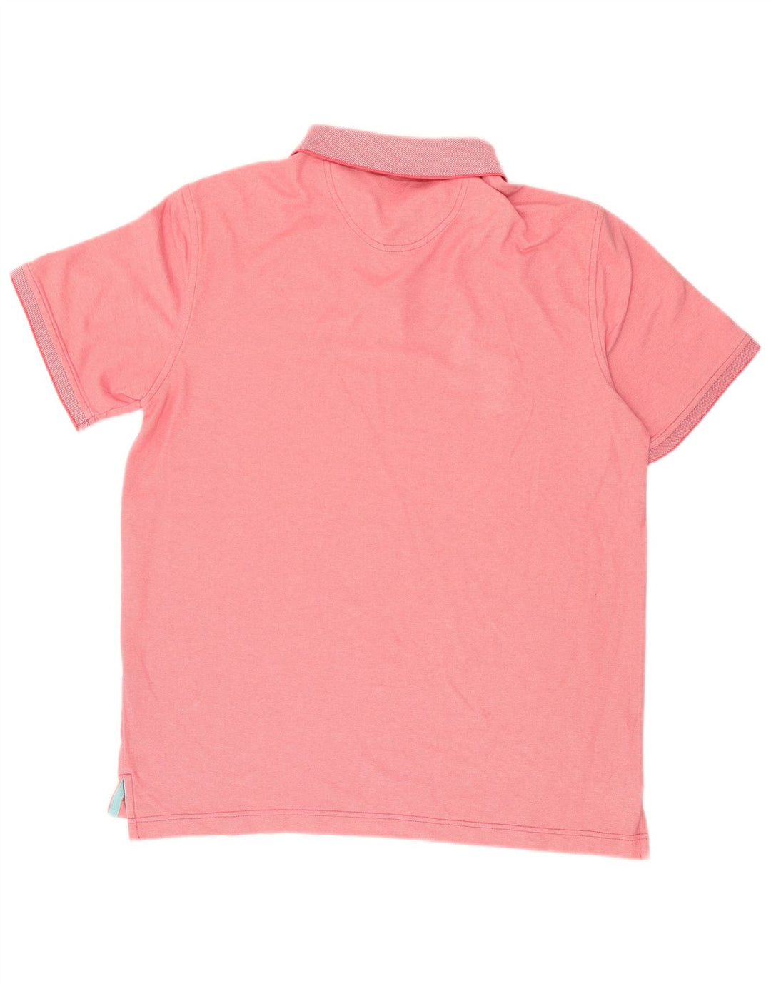 IZOD Mens Polo Shirt Medium Pink Cotton