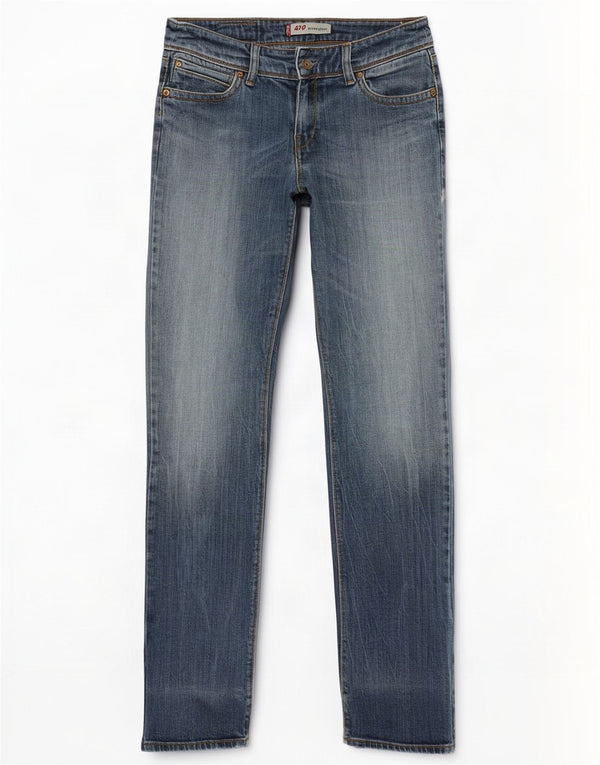 Levi's Womens 470 Straight Jeans W29 L34 Μπλε Βαμβακερό