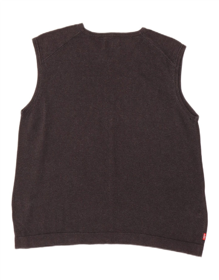 Levi's Herren-Weste-Tanktop Mittelgrau