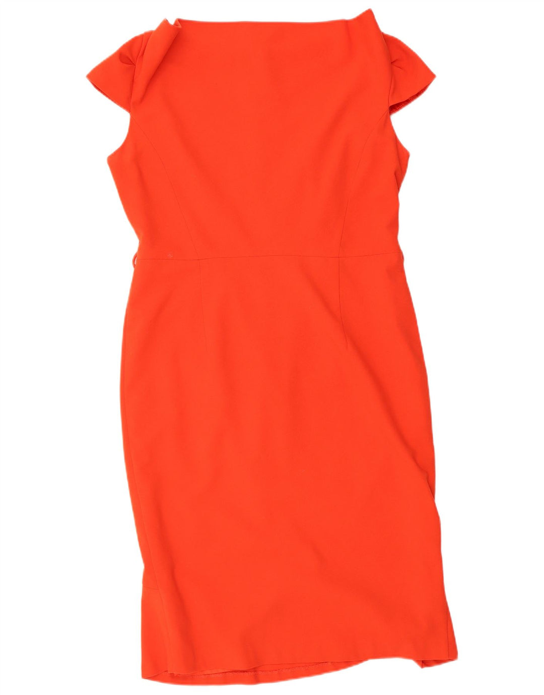 Next Womens Sheath Dress UK 14 Medium Red Polyester