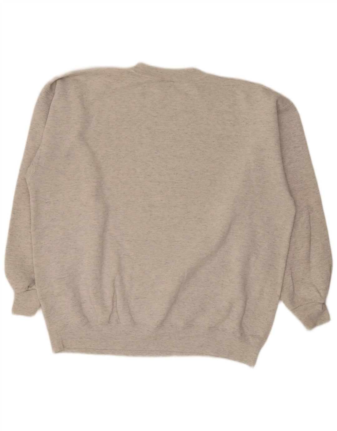 Vintage hombres sudadera gráfica jumper XL algodón gris