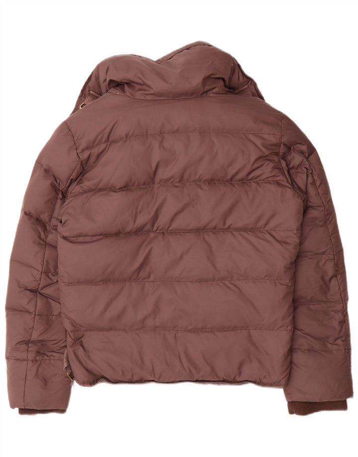 i Blues Dame Oversized Polstret Jakke UK 10 Lille brun polyamid