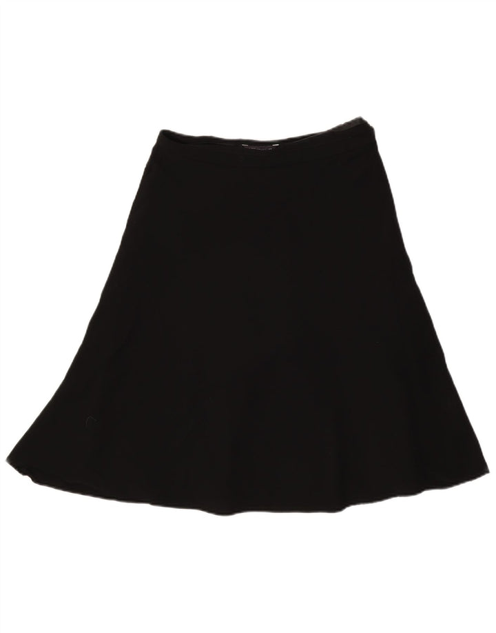Marks & Spencer Jupe trapèze pour femme UK 10 Small W27 Noir Polyester