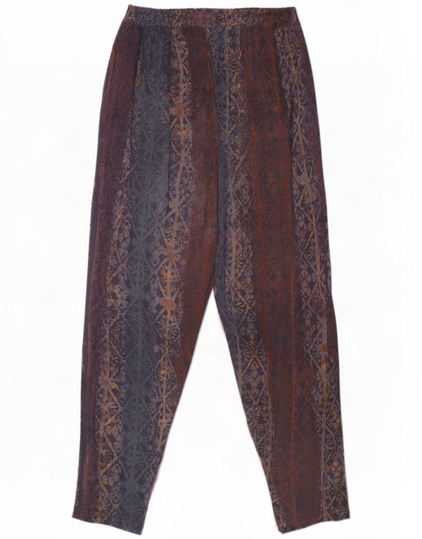 Kaliyana Womens Abstract Pattern Παντελόνι Χαρέμι Small W28 L29 Πολύχρωμο