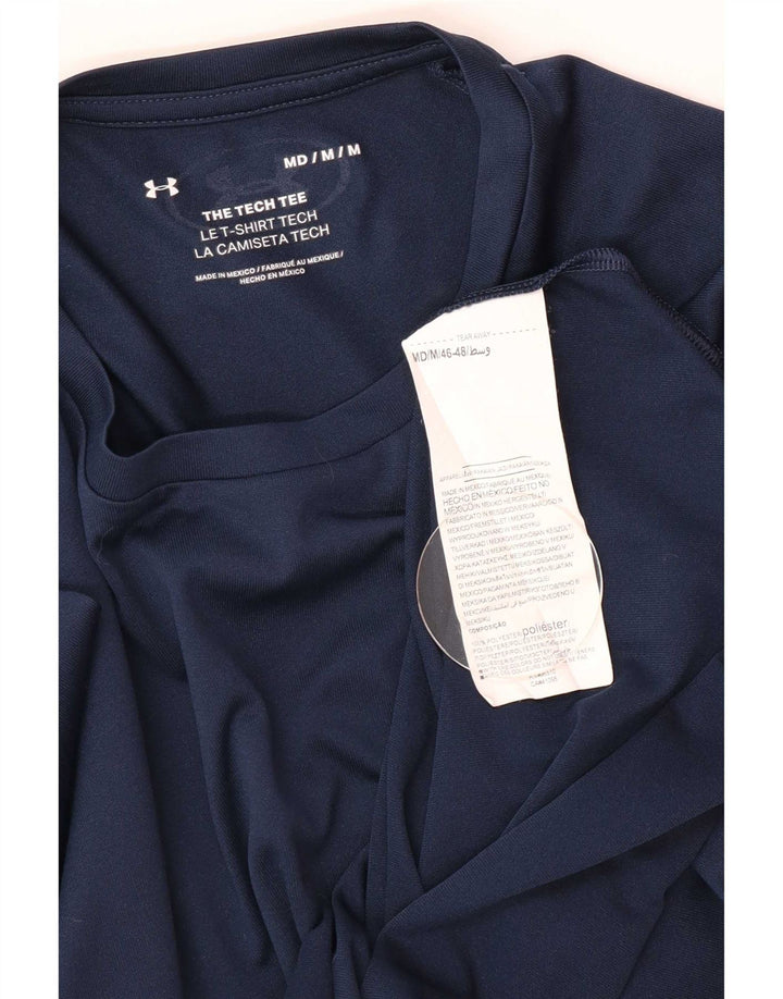 Under Armour férfi póló felső közepes, sötétkék poliészter