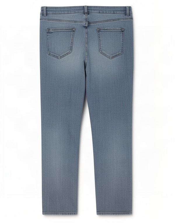 Marks & Spencer Dame Relaxed Fit Slim Jeans UK 16 Large W34 L27 Blue