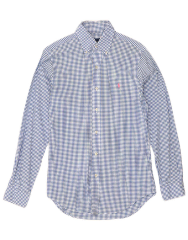 Ralph Lauren Chemise Homme XS Bleu Vichy Coton