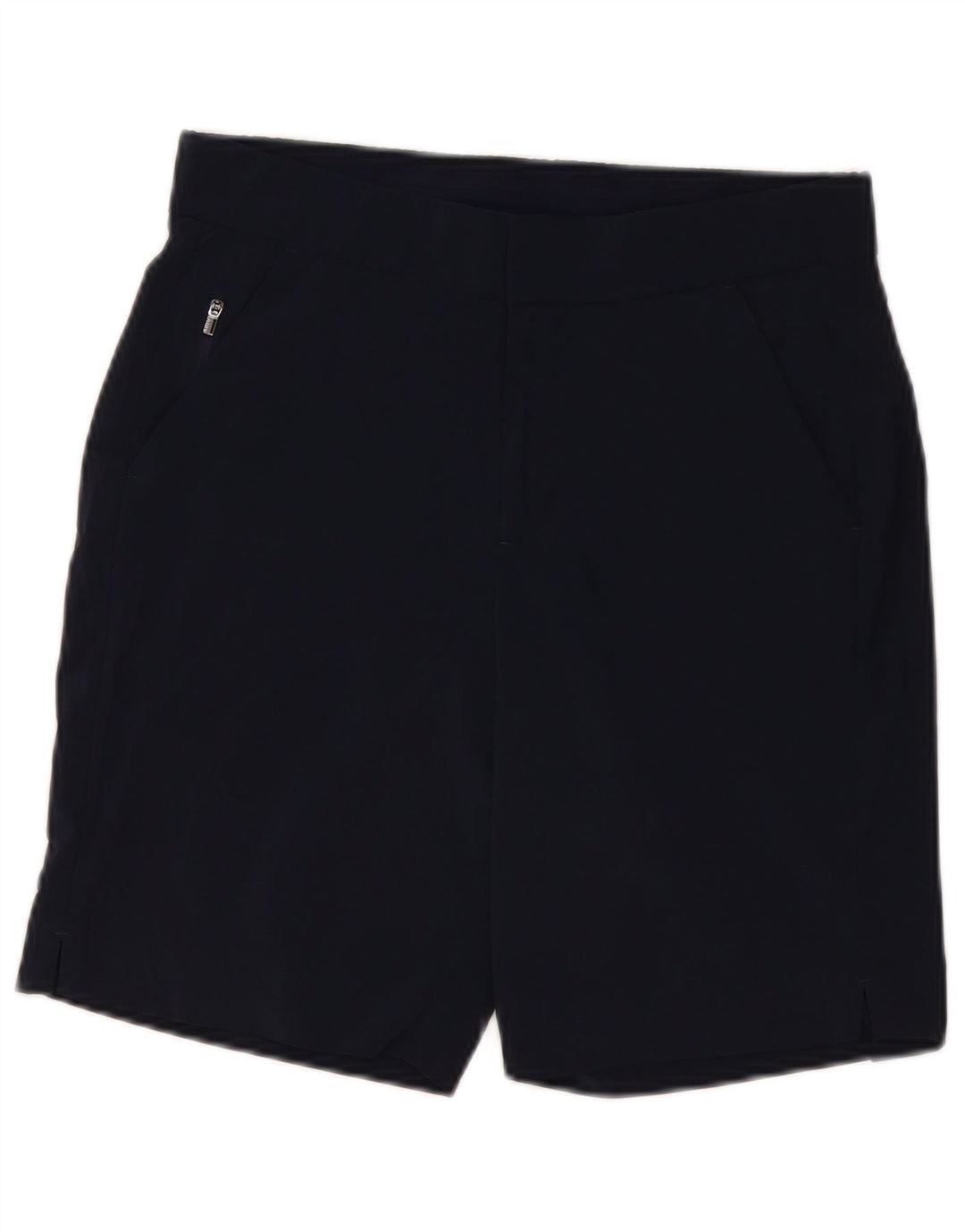 ATHLETA Womens Chino Shorts US 2 XS W30 Navy Blue Polyester