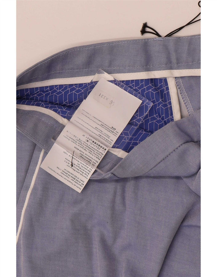 Hugo Boss Mens Slim Chino Trousers W34 L33 Blue