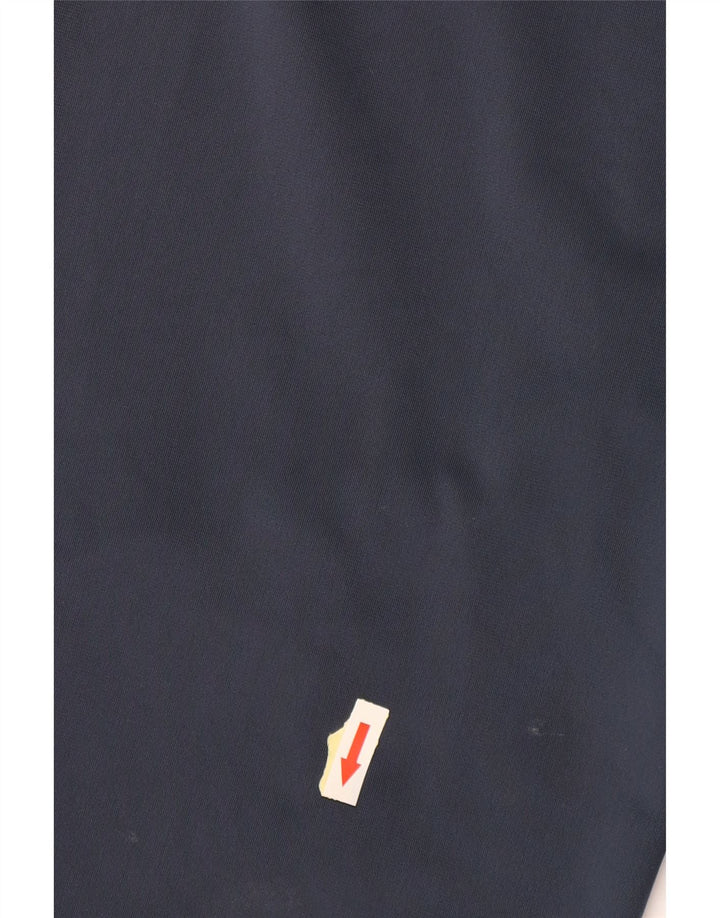 Diadora Mens Tracksuit Top Jacket UK 40 Medium Navy Blue Colourblock