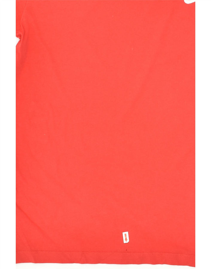 NIKE Mens T-Shirt Top Medium Red Cotton Vintage Nike and Second-Hand Nike from Messina Hembry 