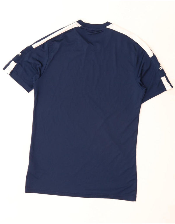 Ανδρικό γραφικό T-shirt Adidas Aeroready Top Small Navy Blue Colourblock