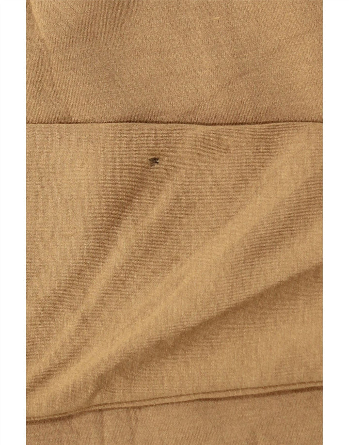 Cos Damen Top Langarm UK 14 Medium Beige Polyester