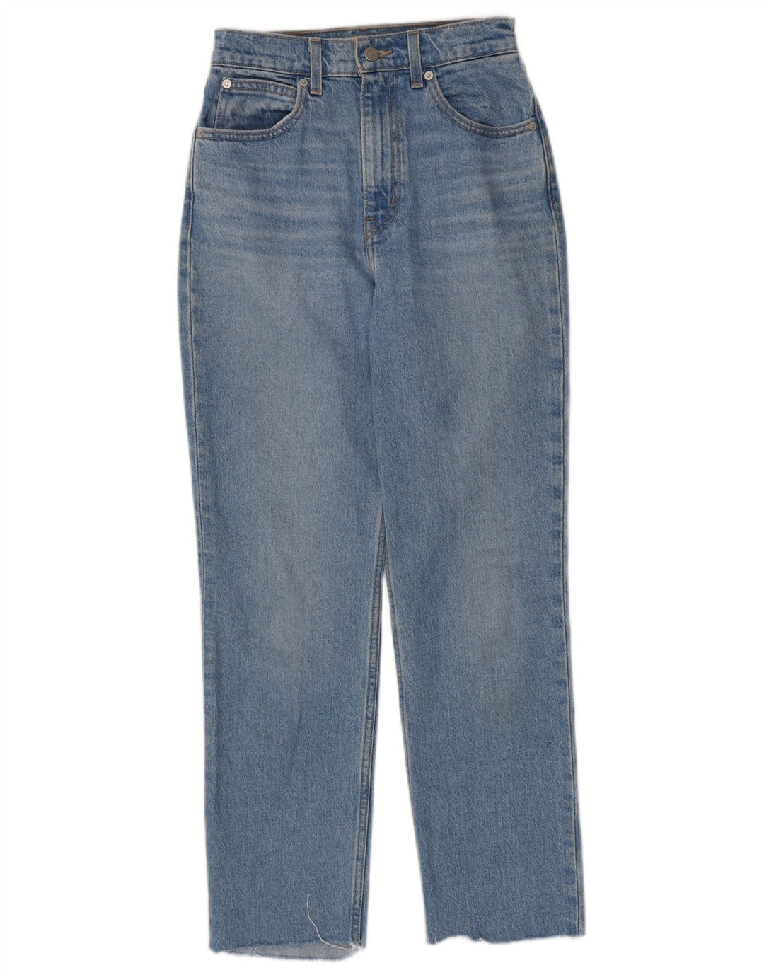 Levi's Womens Tapered Jeans W25 L27 Blue Cotton