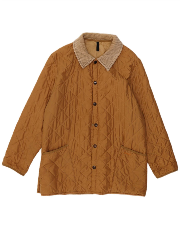 BARBOUR Herre quiltet jakke UK 40 Large Beige