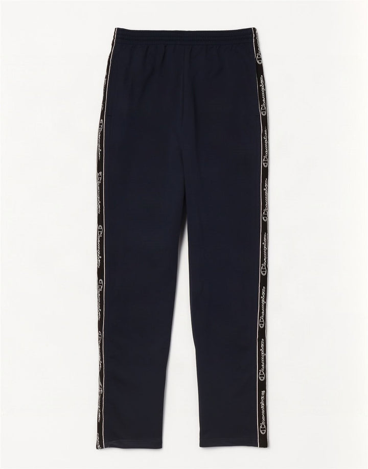 Pantaloni da tuta grafica da uomo Champion XL poliestere blu navy