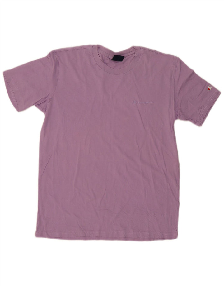 Champion Mens T-Shirt Top XS Purple