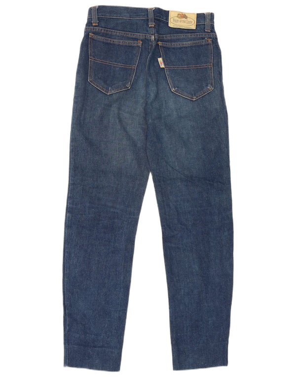 Fruit Of The Loom Vaqueros Rectos Mujer W30 L30 Algodón Azul
