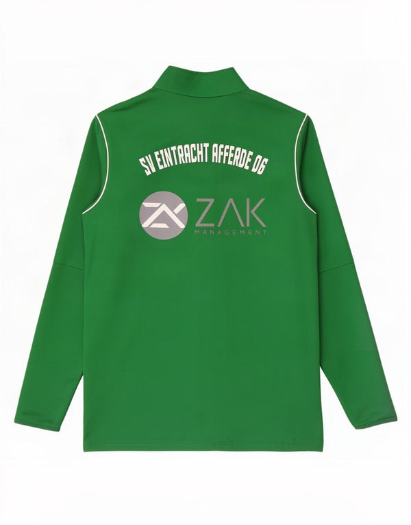 Giacca da ginnastica Nike Dri Fit Graphic da uomo, grande, in poliestere verde