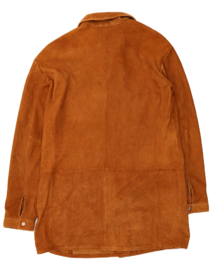 Jachetă de piele intoarsa pentru femei Pull & Bear UK 10 Small Beige