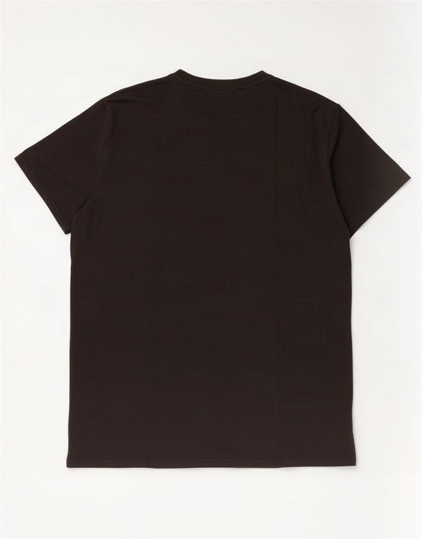 Lacoste Mens Regular Fit T-Shirt Top Size 5 Large Black Cotton