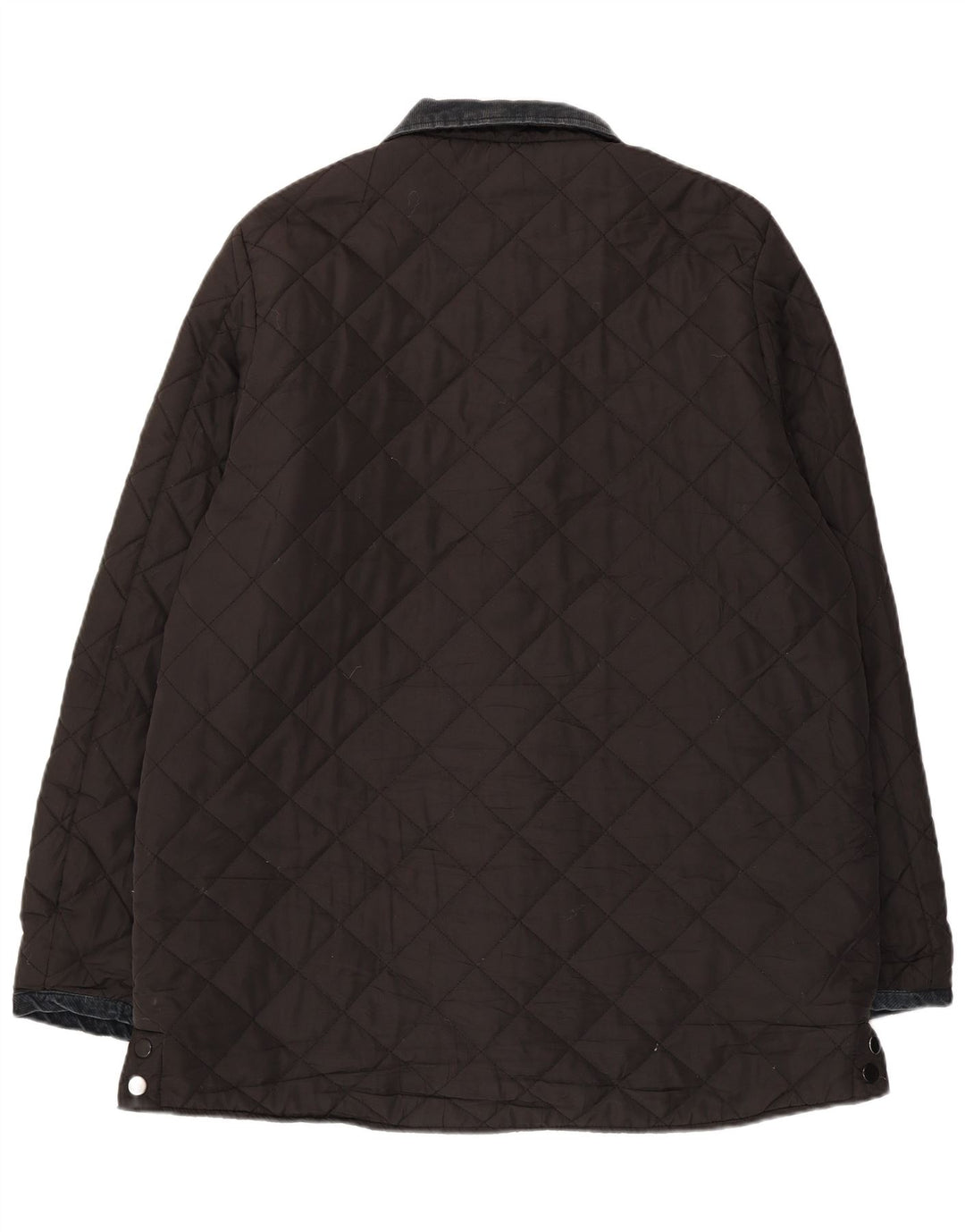 PIERRE CARDIN Giacca trapuntata da uomo UK 44 2XL Poliestere nero