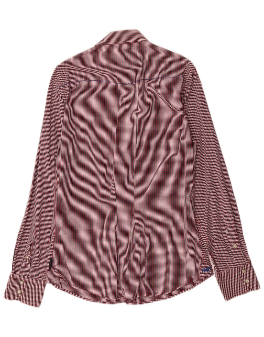 ARMANI JEANS Herreskjorte Medium Flerfarvet ternet bomuld