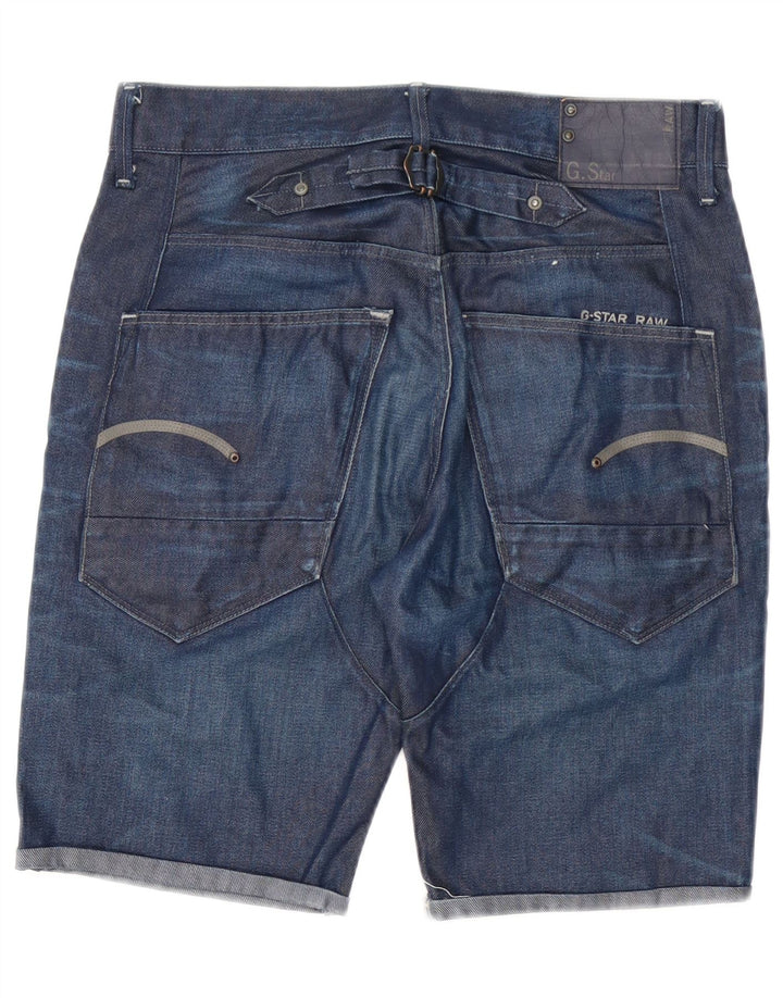 G-Star Mens Denim Shorts W30 Medium Blue Cotton