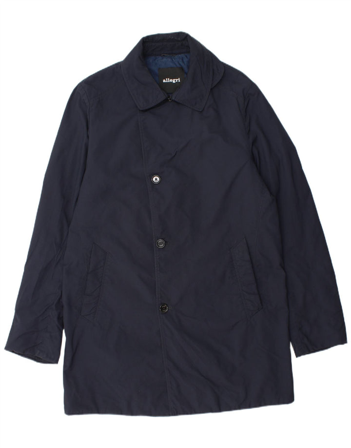 Allegri Pardessus pour homme UK 38 Bleu marine moyen