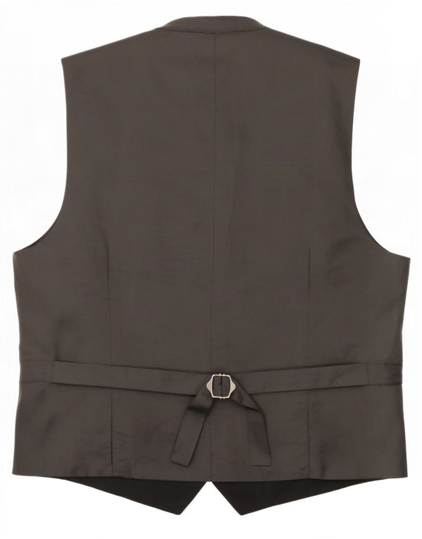 Marks & Spencer Mens Waistcoat Large Black Polyester