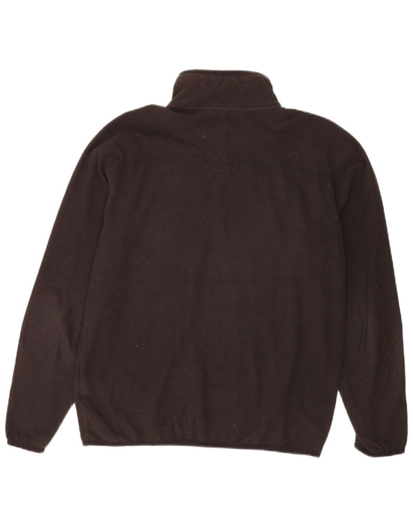 Męski sweter polarowy The North Face z zamkiem błyskawicznym, średni czarny poliester
