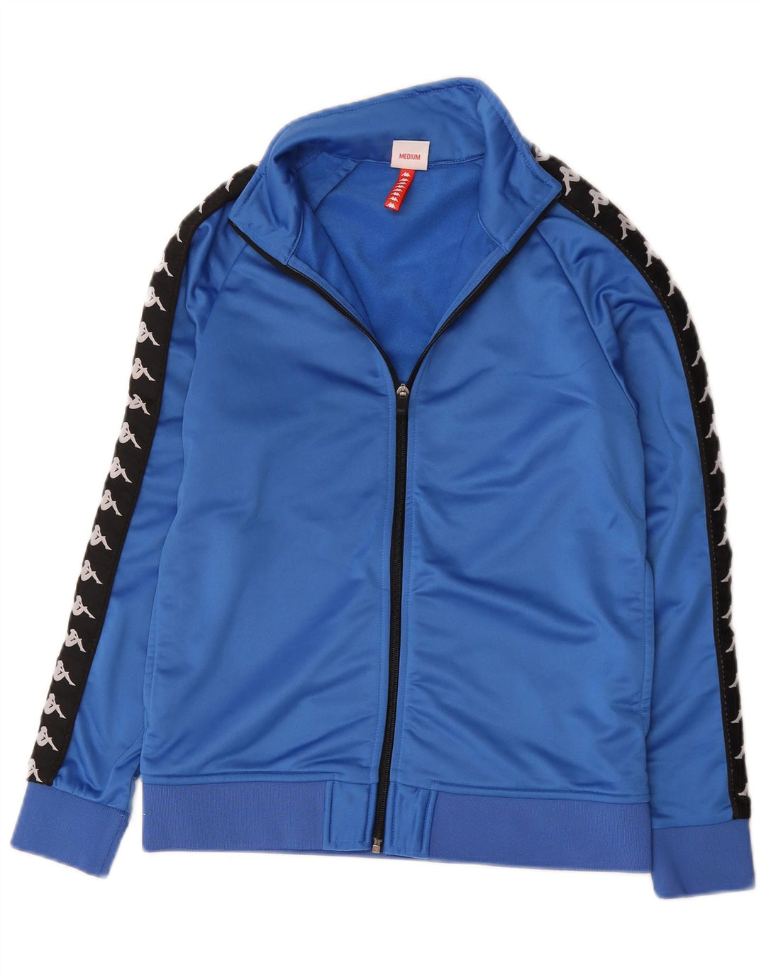 Giacca da tuta grafica da donna Kappa UK 12 Colorblock blu medio