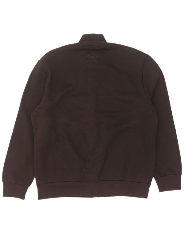 Umbro Veste de survêtement graphique pour homme 2XL en coton color block noir