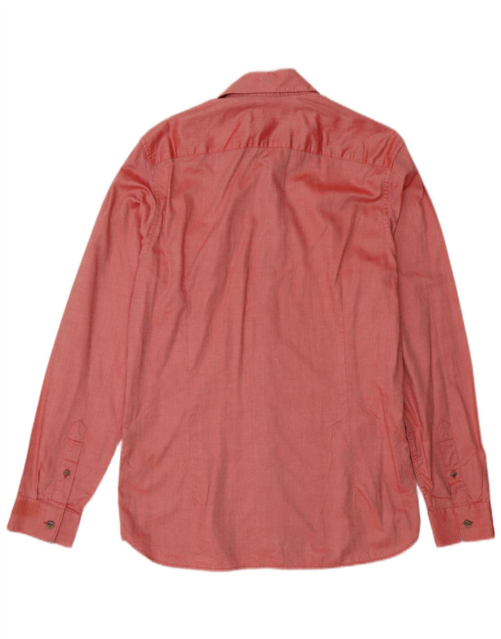 TED BAKER Mens Shirt Size 3 Medium Red