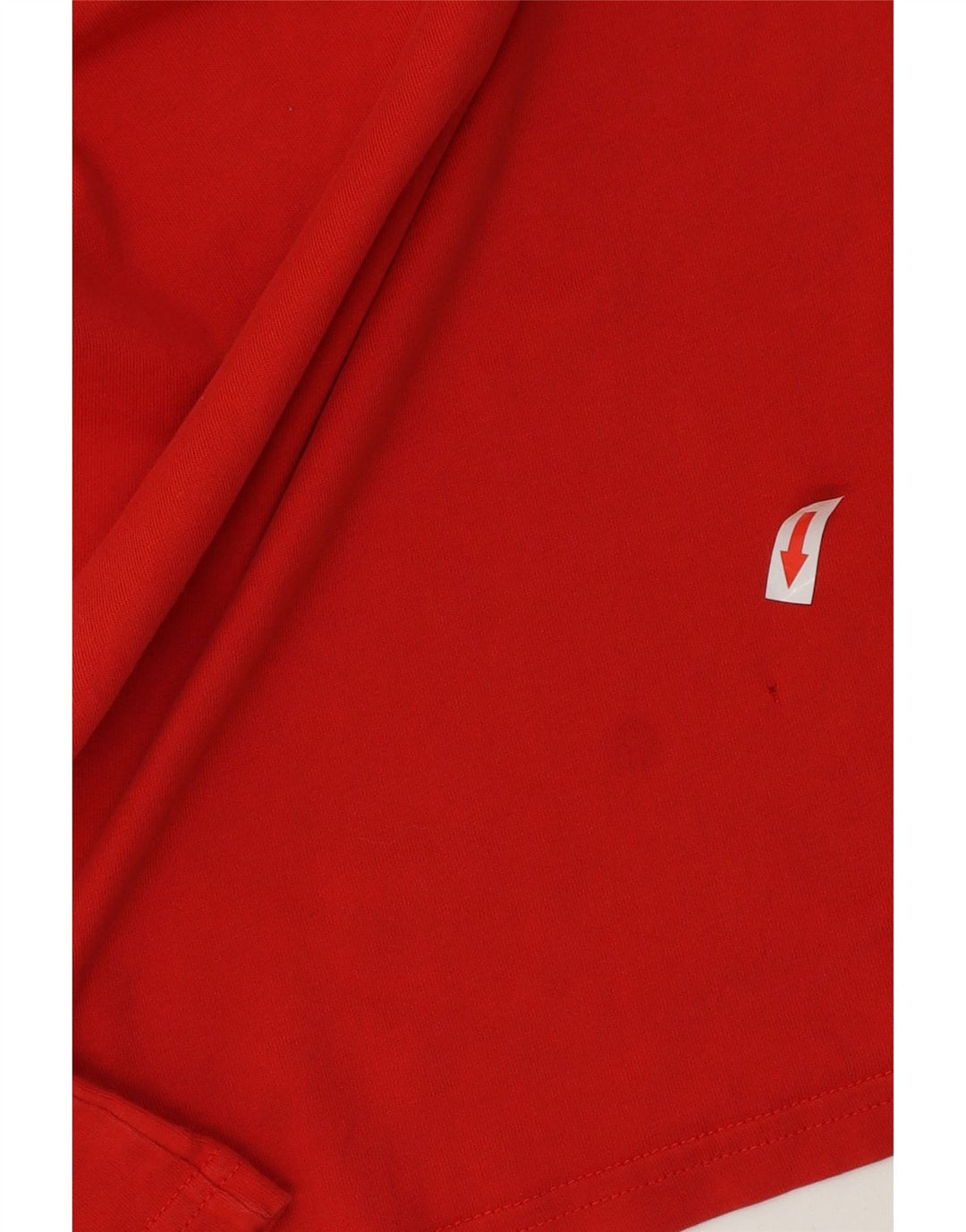 ADIDAS Mens Graphic T-Shirt Top Medium Red Cotton