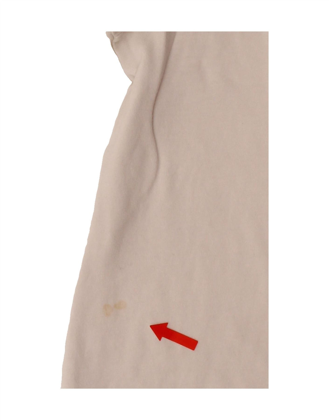 NIKE Mens T-Shirt Top Small Off White Cotton Vintage Nike and Second-Hand Nike from Messina Hembry 