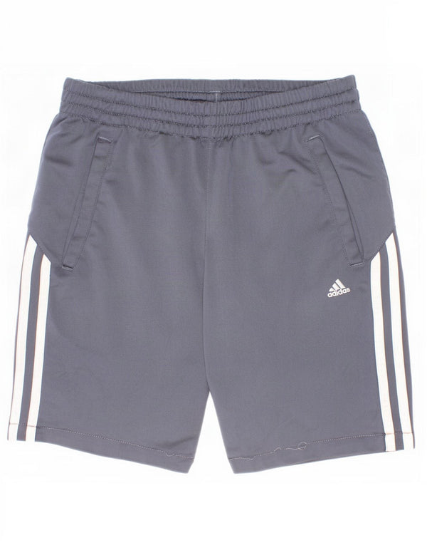 Adidas Short de sport garçon 11-12 ans Gris Polyester