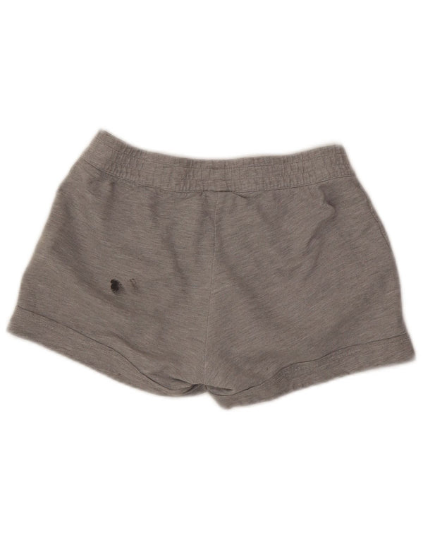 Pantaloncini sportivi Adidas da donna UK 12 cotone grigio medio