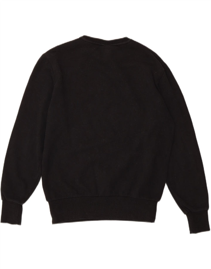 Ellesse Womens Sweatshirt Jumper UK 14 Medium Black