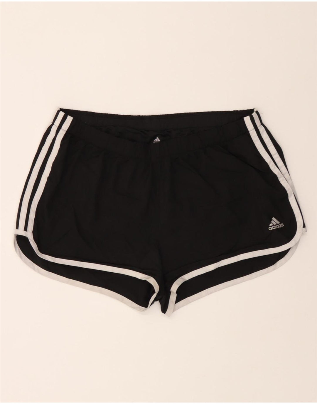 NIKE Womens Climalite Sport Shorts UK 14 Large  Black Polyester Vintage Nike and Second-Hand Nike from Messina Hembry 