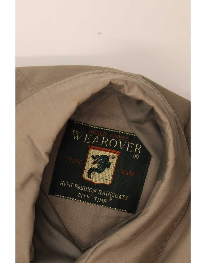 Vintage Mens Bomber Jacket UK 42 XL Beige