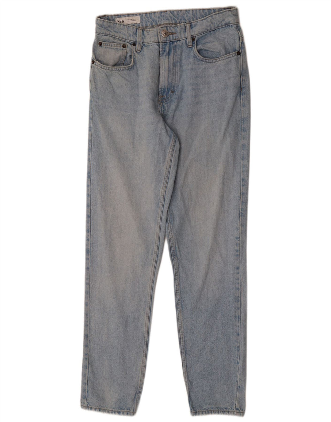 Zara Mens Slim Jeans EU 38 Small W30 L30 Blue