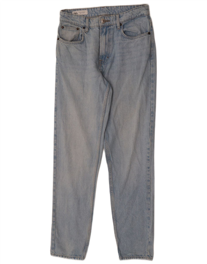 Zara Mens Slim Jeans EU 38 Small W30 L30 Blue