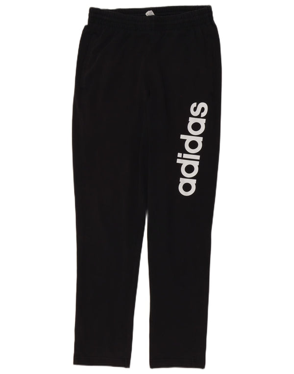 Adidas Pantalones De Chándal Gráficos Para Hombre Pequeños De Algodón Negro