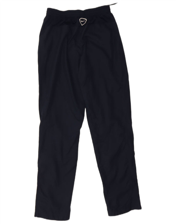 Nike Mens Dri Fit Tracksuit Trousers Small  Navy Blue Polyester