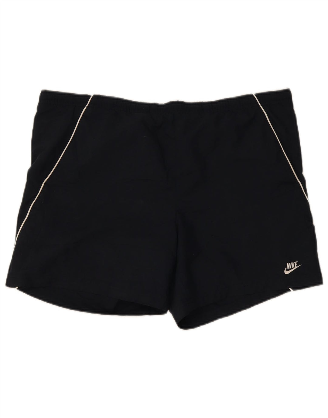 Nike Mens Swimming Shorts Large Navy Blue Polyester